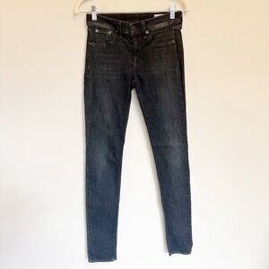 Rag & Bone Classic Black Skinny Women's Jeans - size 27